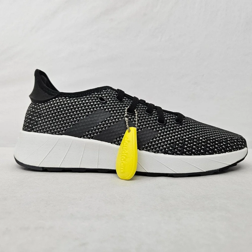Adidas Questar X BYD Running Shoes F34657 Black Gray‎ White Men's Size 7